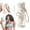 White, variant on 2-in-1 Water Bottle with Foldable Fan, USB-C Rechargeable 3-Speed Cooling Cup, 23oz Portable Outdoor Drink