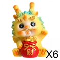 thumbnail image 1 of Estatua del dragón,Estatua de dragón chino de resina,bonita decoración para el hogar,Mini estatua de dragón con forma de animal,Figura de dragón para el Año Nuevo chino 2024,Decoración, 1 of 10