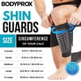 thumbnail image 2 of Soccer Shin Guards Bodyprox Small Sleeve Style Protection, 2 of 6
