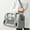 Gray, variant on Cat, Dog Carrier Portable, Soft Sided, Medium Small Airline Approved, Foldable Bunny Puppy Carrier Pet Carrier Bag for Travel