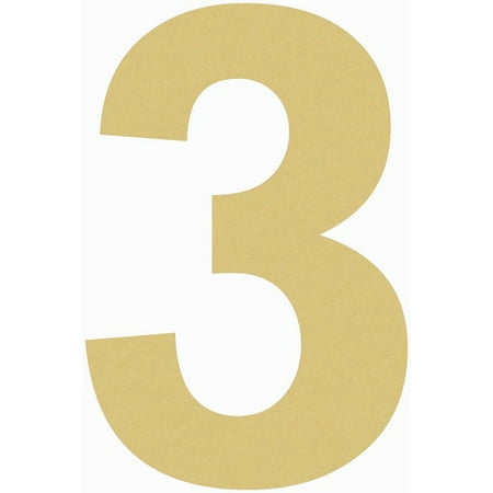 number paintable blank wooden craft wood