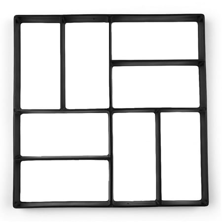Paving Border Maker Molder Reusable Concrete Cement Stone Design Paver Walk Mould DIY Reusable Concrete Brick Mold