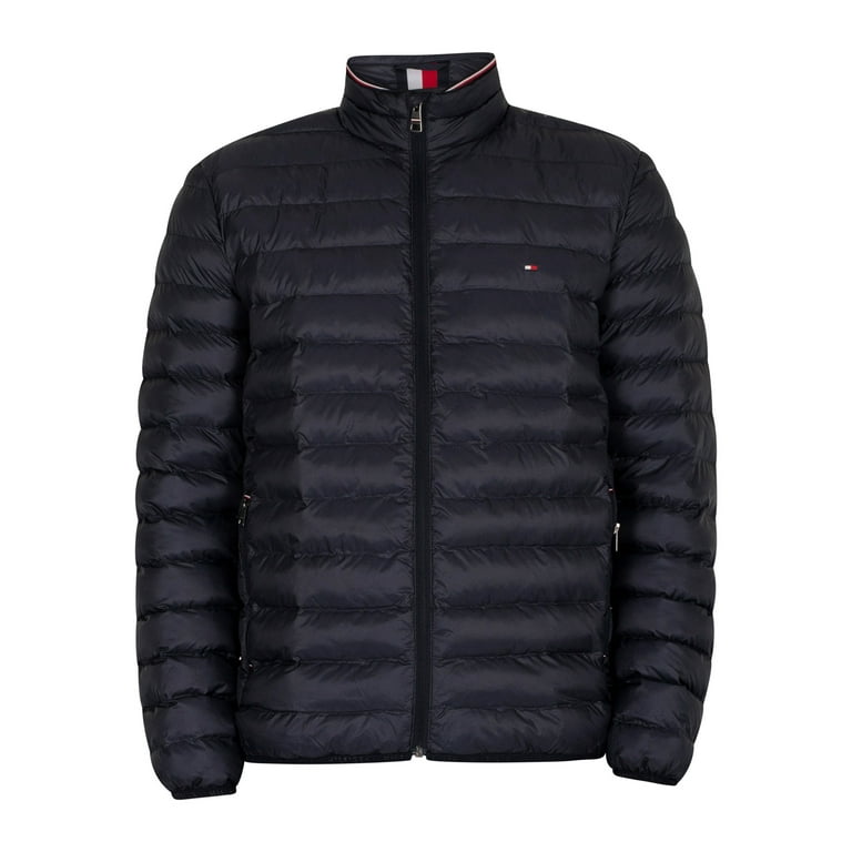 Tommy Hilfiger Packable Blue Jacket, Core Circular