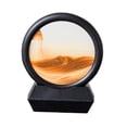 thumbnail image 4 of Pintura de arena fluida, imagen artística, pintura de arenas movedizas, adornos, reloj de arena 3D Amarillo, 4 of 9