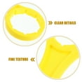 thumbnail image 6 of Pretyzoom Yellow Plastic Bucket Lid Opener Tool Ergonomic Lid Wrench for Gallon Drum, 6 of 7