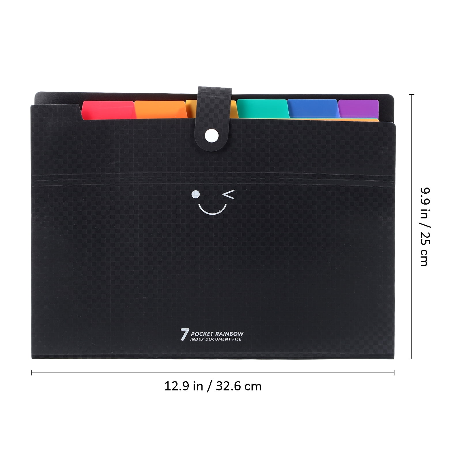 Masteelf 3pcs Expanding File Folder Heavy Duty File Folder Color File Folder File Organizer Bag Receipt Organizer