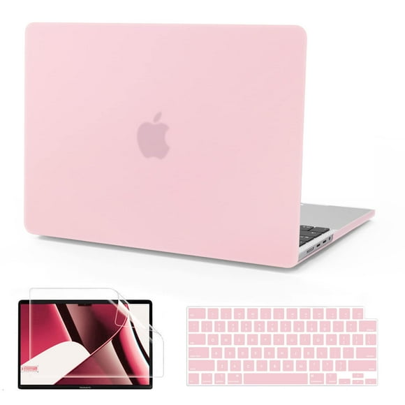 Funda de cuarzo rosa B BELK para MacBook Pro de 14 pulgadas 2021-2025