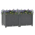 thumbnail image 1 of Charmma Raised Bed 31.5"x15.7"x15" Polypropylene, 1 of 8