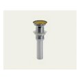 thumbnail image 2 of Delta 33W576PN Push Pop-Up with Overflow, Polished Nickel, 2 of 5