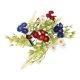 thumbnail image 3 of Artificial Flower Candle Wreath: Dining Table Centerpiece Faux Floral Candle Ring for Holiday Party - Table Decorative Romantic Candlelight Decor, 3 of 3