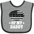 thumbnail image 3 of Inktastic Correctional Officer Daddy Boys or Girls Baby Bib, 3 of 4