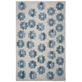 thumbnail image 2 of SAFAVIEH Abstract Coriander Floral Area Rug, Gray/Blue, 4' x 6', 2 of 10