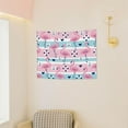thumbnail image 3 of Uemuo Pink Striped Flamingo Printed 29x37 Inch Tapestry Wall Hanging – Lightweight & Durable – Perfect for Dorm Decor, Beach Throw, Sofa Cover, Tablecloth, 3 of 8