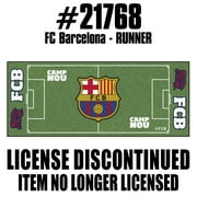 Barcelona 30" x 72" Soccer Pitch Runner Rug