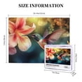 thumbnail image 5 of 500 pcs 500 Piece Vibrant Wooden Jigsaw Puzzle Hummingbirds collect honey,High difficulty puzzle,Exquisite Hummingbirds collect honey Puzzles 500 Piece,for Bird Lovers Gift,Stress relieving puzzle, 5 of 6