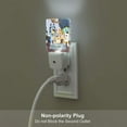 thumbnail image 5 of Masiiu Bluey Print LED Night Lights with Dusk to Dawn Sensor, Kids Nightlight for Bedroom,Baby Nursery,Hallway-US, 5 of 7
