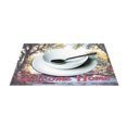 thumbnail image 3 of Ryvnso Placemats Set of 4 Truck Scene Oil Paint Dining Mats Heat-Resistant Non-Slip Washable Table Mat, 3 of 8