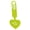 A, variant on Meiiso Heart Shaped Fluorescent Pvc Luggage Tag, Yellow Green Orange Travel Bag Identifier, 1-Piece, Glow, Travel Accessory