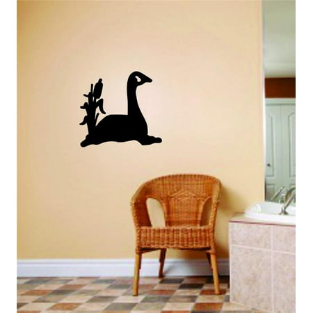 Wall Design Pieces Flying Duck Geese Animal Hunting Hunter Man Gun Boys Kids Bed Room Sports 8 X 8