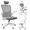 03grey, variant on Ergonomic Office Chair - 350LB Mesh Office Chair with Adjustable Lumbar, High Back Computer Desk Chair with 3D Armrests, Comfy Chair with 2D Headrest & Tilt Function for Study, Work, Gaming