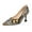 White, variant on Fesfesfes White Heels Women's Shoes Casual Slip-on Sandals High Heel Fashion Pointed Toe Snake Print Stilettos 9(42)