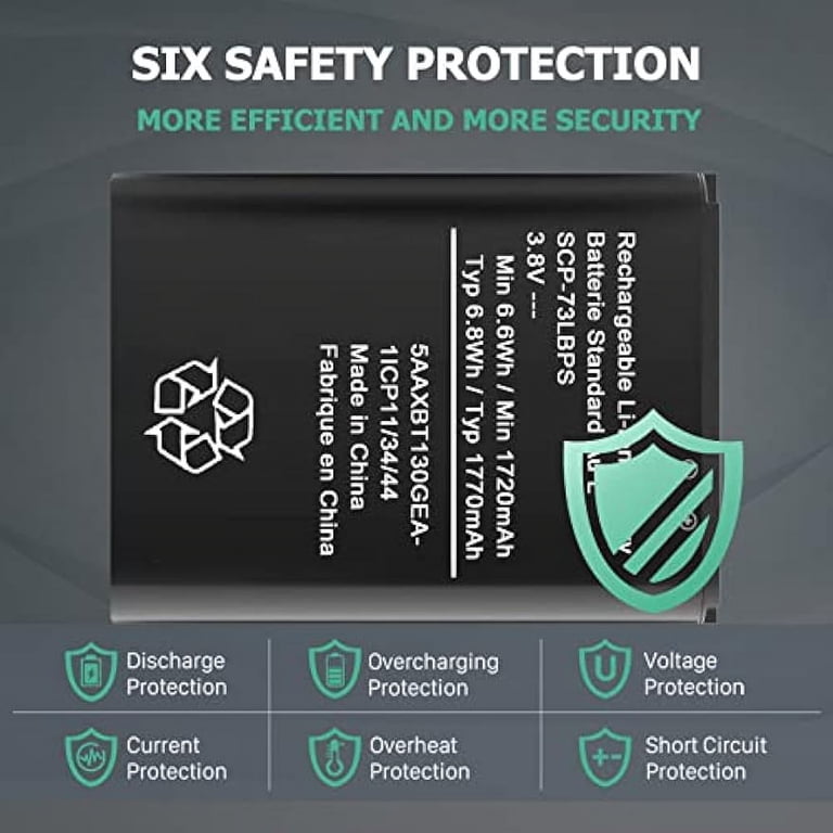 SCP-73LBPS Battery 1720mAh for Kyocera DuraXV Extreme E4810