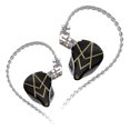 thumbnail image 1 of Auriculares con cable KZ ASX 3.5mm Smartphone 2Pin Auriculares Cable desmontable Auriculares portátiles de metal para caminar Sonido de llamada Auriculares de audio Negro Rrgular Eigraketly EL005466-03B, 1 of 2