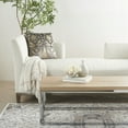 thumbnail image 3 of Nourison Sofia Foil Print Birds Grey Decorative Throw Pillow , 20"X20", 3 of 5