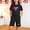 Black, variant on Boys & Girls 3-15Y Stylish Tracksuit Set Comfy 2026 Summer 4th of July Pattern Black 5-6 Years