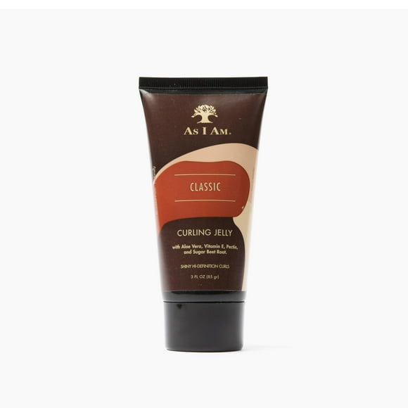 As I Am Gelée Bouclante Classique - 3 Onces - Format Voyage - Offre une Tenue flexible et Durable - Définit les Boucles - Fixe l'Humidité