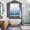 Blue, variant on Blue Coastal Wave Kitchen Curtains Window Panels, Summer Ocean Nautical Beach Ombre Insulated Window Treatment Curtain, Grommet Curtains for Bedroom/Living Room/Bathroom, 2 Piece 52"Wx72"L