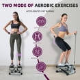thumbnail image 2 of Signature Fitness Mini Stepper with Resistance Bands, Compact Stair Stepper for Full Body Workout, 2 of 6