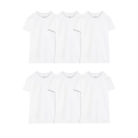 Fruit of the Loom Men s Crew Neck T-Shirt Undershirts White Multipacks Also Available in Big & Tall