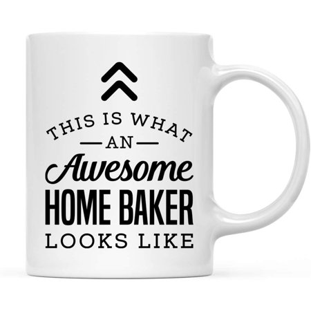 

11oz. Ceramic Coffee Tea Mug Gift This is What an Awesome Home Baker Looks Like 1-Pack Birthday Gift Ideas Coworker Him Her