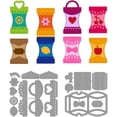 thumbnail image 2 of 3D Candy Box 3D Gift Box Die Cuts Pillow Box Cutting Dies for DIY Scrapbooking Paper Craft Reusable Carbon Steel Cutting Dies Stencils for DIY Card Making, 2 of 8