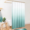 thumbnail image 2 of Cortina de ducha Mrs.Naturall, 178 x 183 cm, tela Coastal Ombre, 2 of 9