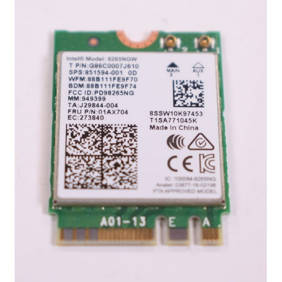 910264-856 Hp Wireless Card 15-BL112DX 15-BL152NR