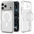 thumbnail image 1 of Funda para teléfono celular Spigen Ultra Hybrid MagFit iPhone 17 Pro Frost White, 1 of 7