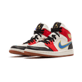 thumbnail image 2 of JORDAN WOMENS AIR JORDAN 1 MID SE Womens "Let(Her)Man" DC1426 100 DC1426 100 from Stadium Goods, 2 of 8