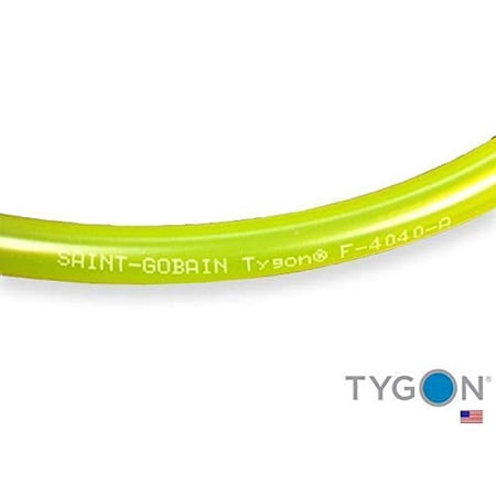 Tygon Genuine F-4040-A Premium Cut Length Fuel Line (ID: 3/16" OD: 5/16") 50 Feet Length