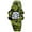 Green, variant on Digital Sport Waterproof Watch for Age 5-12 Multifunctional Wirstwatch with 7 Color LED Lights Stopwatch Alarm