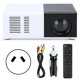 thumbnail image 1 of Mini Portable Black and White LED Projector with Stand, 100-240 VAU Plug, 1 of 4