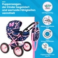 thumbnail image 2 of Cochecito de bebé Kinderplay KP0262I con capucha plegable de 40 cm, 2 of 9