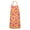 Yellow Lemon Fruit-2, variant on Pink Blue Lemon Fruit Slices Apron-Garden Aprons for Women with Pockets-Cotton Linen Waterproof Kitchen Cooking Gardening Aprons Adjustable for Kitchen,Cooking,BBQ and Salon 33x27 Inch