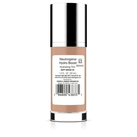 1oz Hydro Boost Hydrating Tinted Makeup, 50 Soft Beige, 1.0 fl. oz