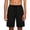 Black, variant on Mens Athletic Drawstring Shorts Elastic Waist Zip Pocket Quick Dry Lightweight Short Pants Gym Outdoor Running Summer Loose Fit Bottoms