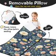 thumbnail image 3 of Pioneer Flower Floral Print Pattern Toddler Nap Mats for Kids Preschool,Sleeping Mat Bag or Kids,Toddler Sleeping Bag,Toddler Nap Mat or Daycare, 3 of 6