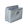 thumbnail image 2 of Car Trash Can for Car Door, Foldable Hanging Leather Car Garbage Can and Storage Bag, Space Saving Organizer for Small Items, 2 of 6