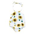 thumbnail image 1 of Kmbangi Tie-up Flower/Lemon/Leopard/Flamingo/Leaf Print Halter Swimsuit, 1 of 9
