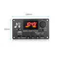 thumbnail image 4 of 2X Placa Decodificadora de Reproductor de MP3 con Pantalla A Color 2X40W Amplificador GrabacióN de Llamadas BT MóDulo de Radio FM para AutomóVil Compatible con TF USB AUX 3.5 WAV, 4 of 5